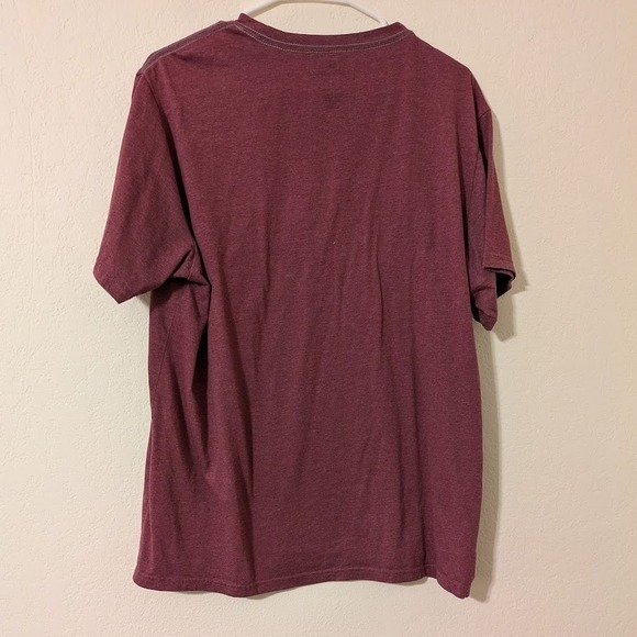 Texas A&M Aggies T-Shirt Mens Sz M Maroon NCAA Colosseum Spirit Shirt - Picture 2 of 5